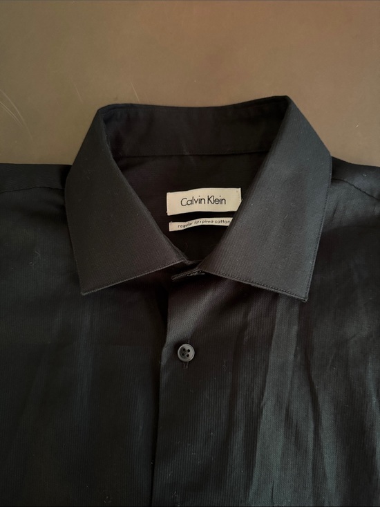 Calvin Klein Other - Calvin Klein Men’s Black Button-Up Dress Shirt